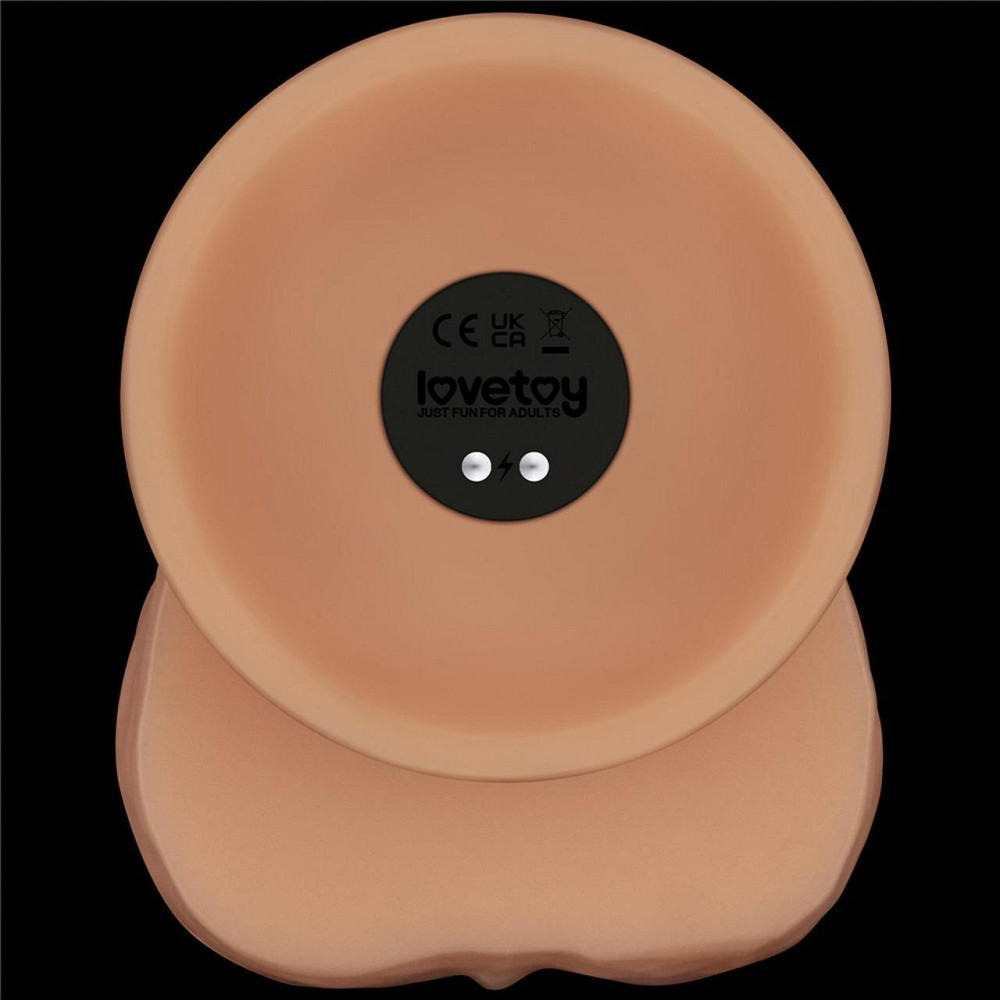 Реалістичний вібратор - Vibrating Power Basics Cock 8.5" Sex Aura Київ - фото 7