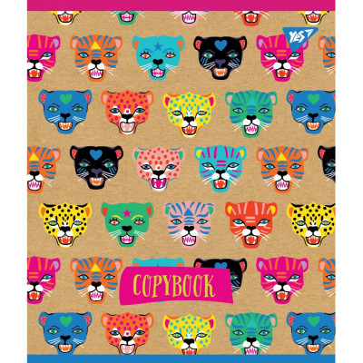 Зошит Yes А5 Rainbow Animal Крафт 18 аркушів лінія 5 дизайнів (765093) Вінниця - фото 5