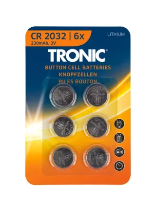Батарейки літієві CR 2032 3V 6 шт TRONIC Київ