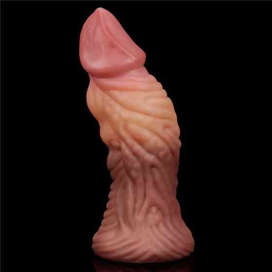 Фалоімітатор 7.0'' Dual layered Platinum Silicone Plug Sex Aura Київ