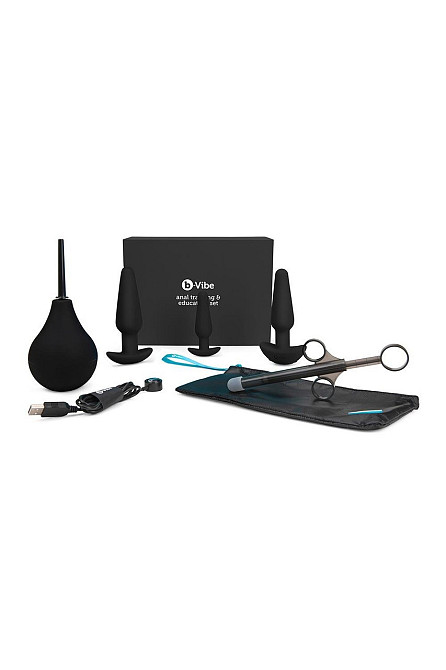 Набор для анального секса B-Vibe Anal Training 7 предметов, синий Sex Aura Киев - изображение 4