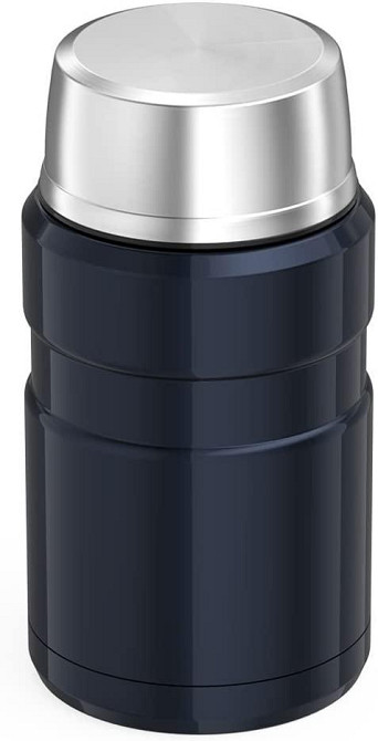 Термос для Їжи з ложкою 0.71 літра Thermos "Stainless King Food Flask" (173052) Midnight Blue Нововолинськ - фото 4