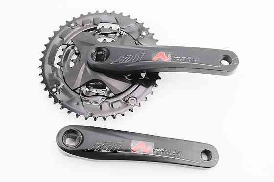 Шатуни "квадрат" 170мм, 44.32.22T MTB, алюмінієві, чорні NSA-3007 Киев