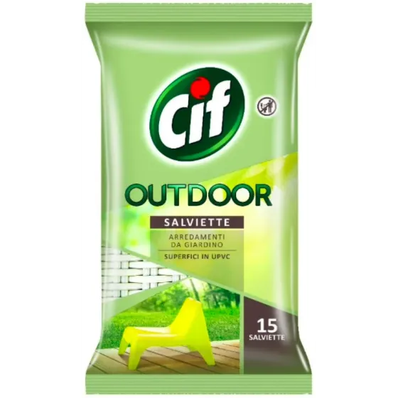 Вологі серветки CIF Oudoor Salviette, 15 шт. Львів