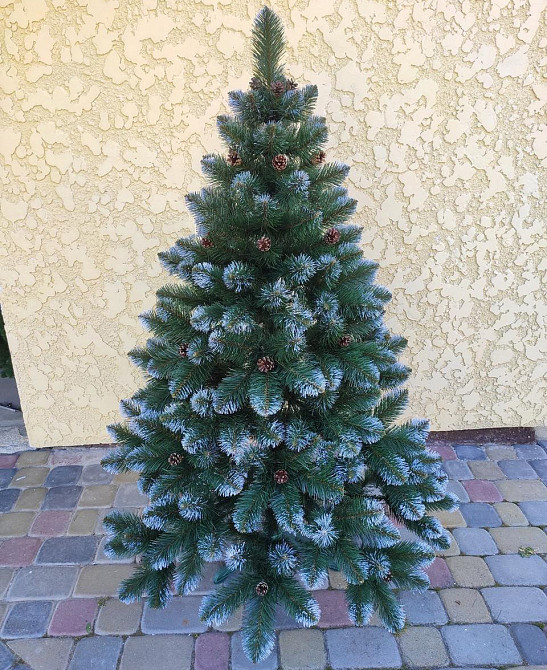 Елка искусственная новогодняя «Элитная» с шишками 1.5 / 1.8 / 2 / 2.5 м 1.5 Киев - изображение 1