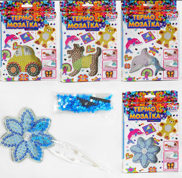 Гр Термо мозаїка 35814 (60/2) 4 види, "4FUN Game Club" , шт Київ - фото 1