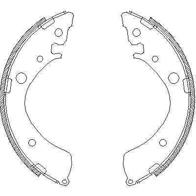 Тормозные колодки REMSA 4367.01 Винница