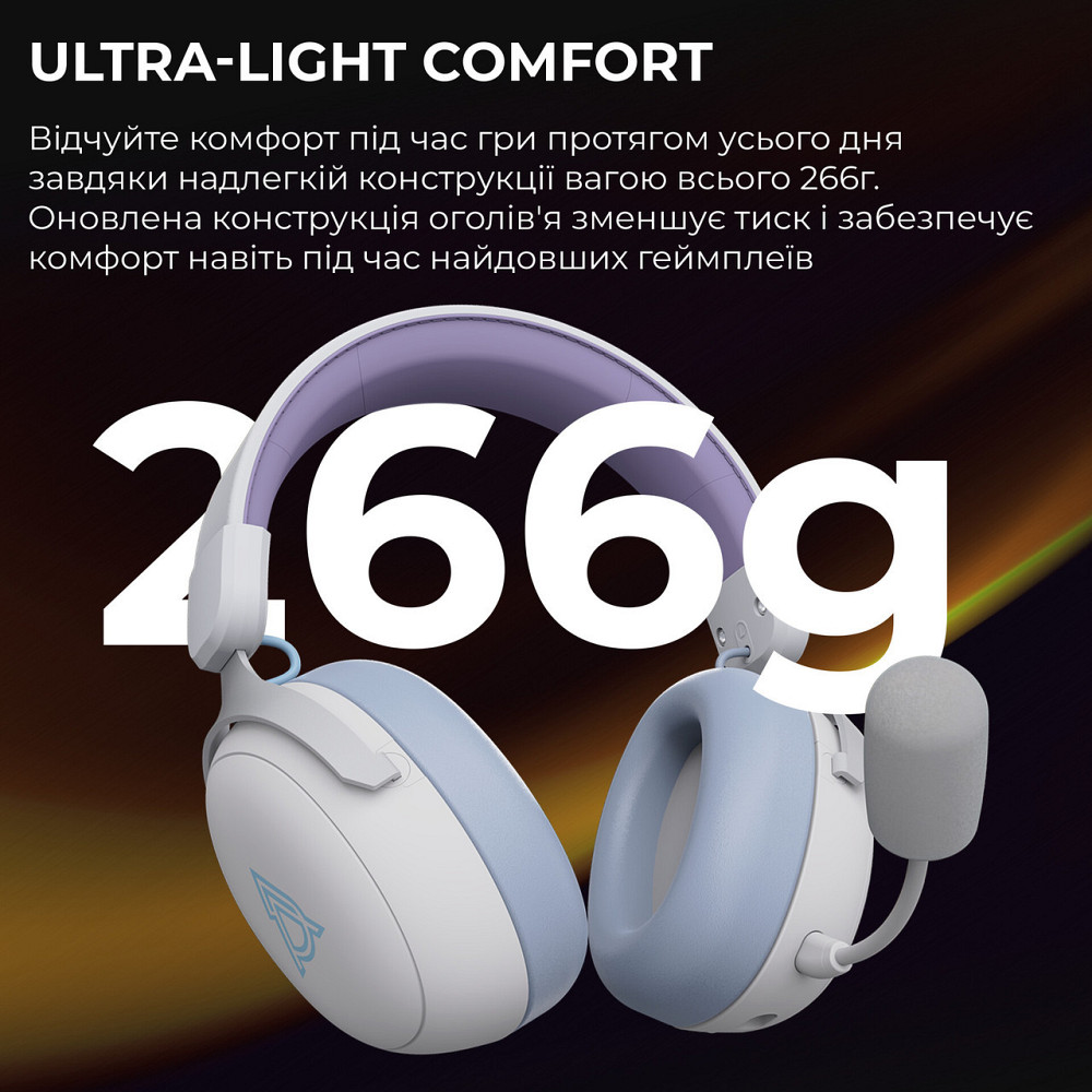 Bluetooth-гарнітура Ajazz AHM08 MAX 3-Mode White (AHM08-MAX-PWB) ( 17374 ) Харків - фото 13