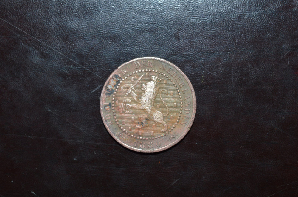 Нидерланды 1 цент 1880 г Полтава - изображение 1