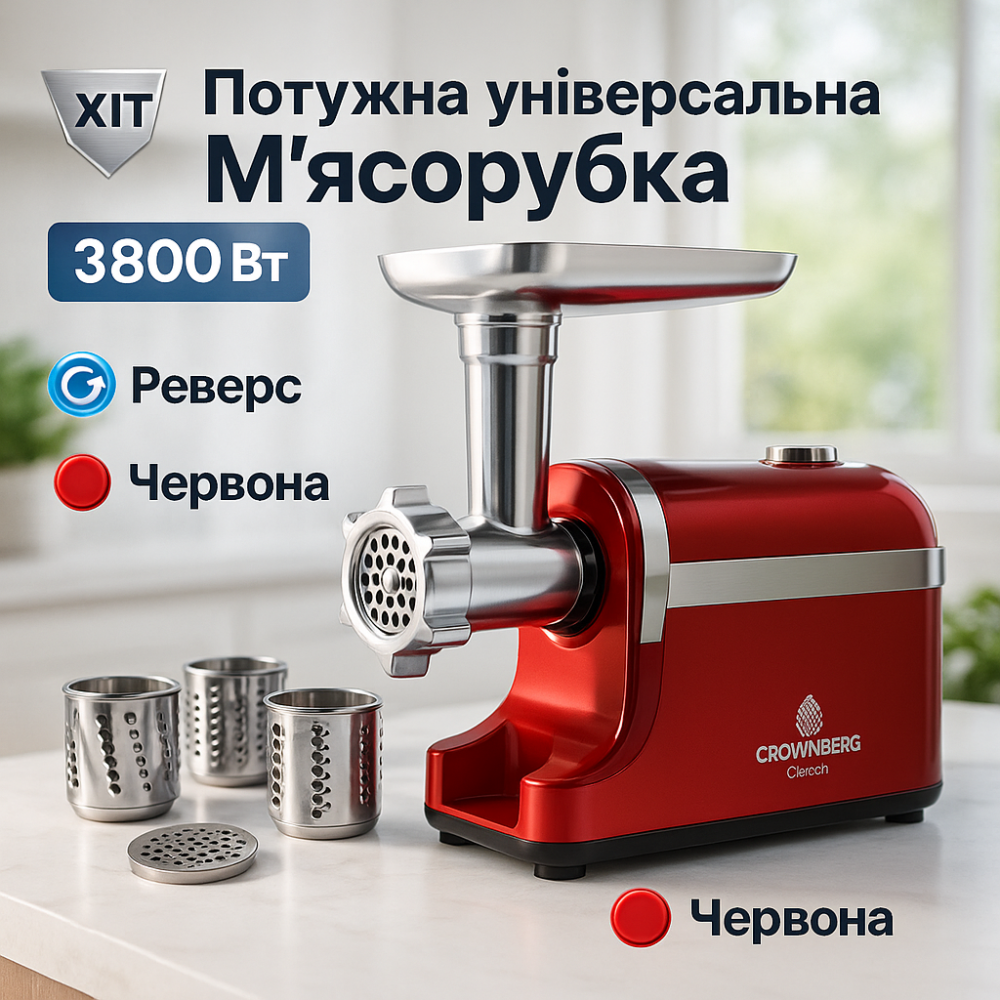 Мясорубки нержавеющая сталь, Мясорубка для овощей и фруктов, Мясорубка для домашнего приготовления мяса IT-20 Львов - изображение 10