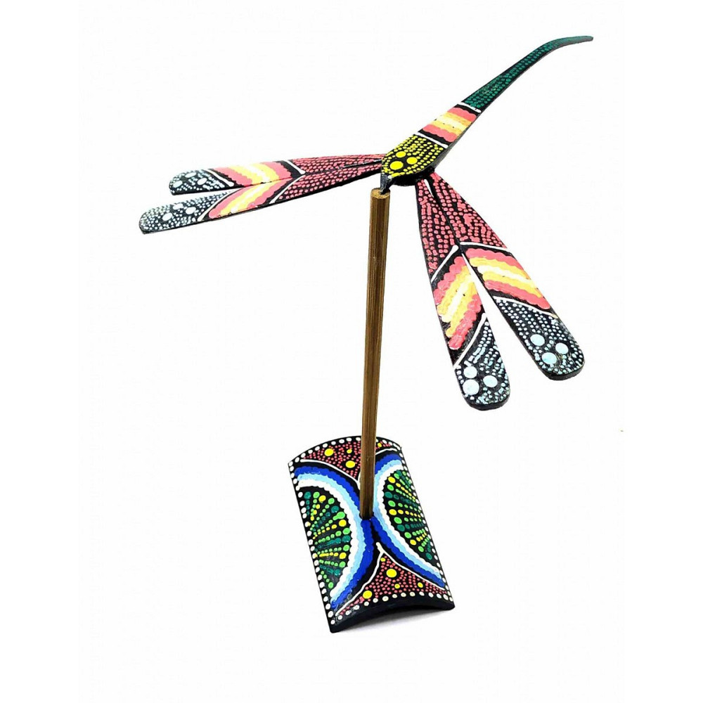 Статуэтка балансир Стрекоза бамбуковая Киев - изображение 1