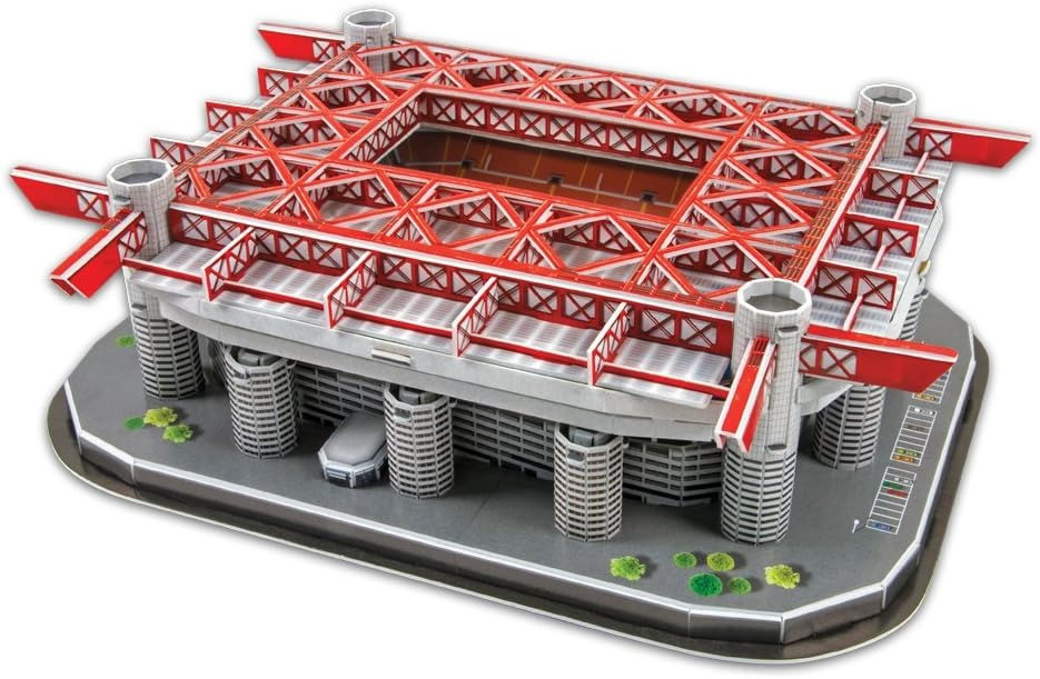 Стадіон Сан-Сіро. Величезні 3D пазли "Stadio san siro" Тривимірний конструктор-головоломка Кам'янець-Подільський - фото 7