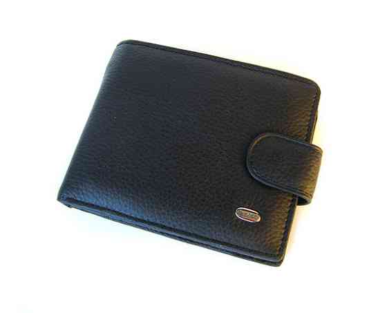 Кошелек мужской коричневый натуральная кожа Dr. Bond Киев