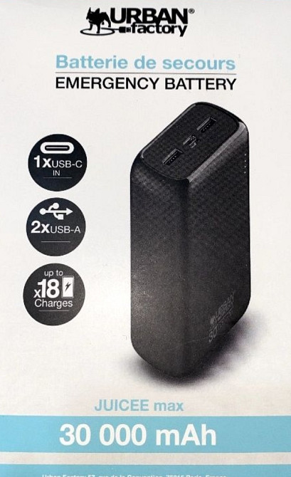 Повербанк / Powerbank Urban Factory 30 000 Киев - изображение 2