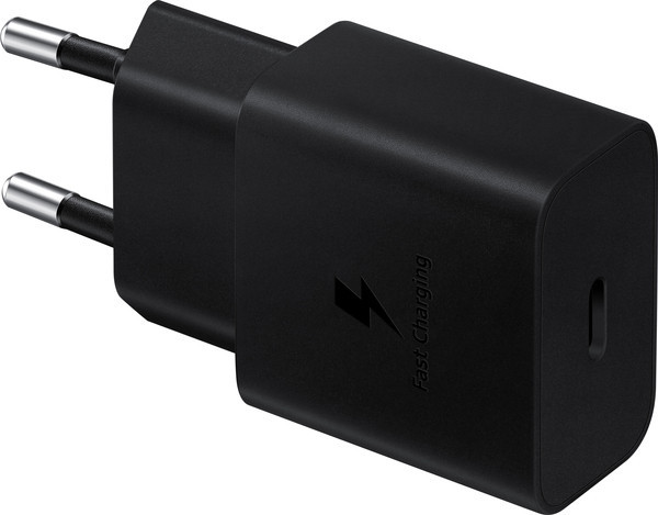 Мережевий зарядний пристрій Samsung 15W Power Adapter (w/o Cable) - Black (EP-T1510NBEGEU) (6972210) Київ - фото 1