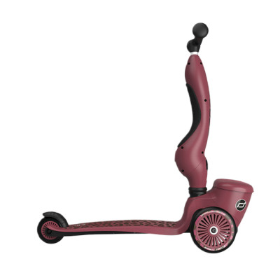 Самокат Scoot&amp;Ride Highwaykick-1 Lifestyle вишневий (SR-210621-WILDCAT) Вінниця - фото 2