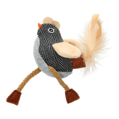 Игрушка для кошек Hippie Pet Воробчик 9 см (HIPCT2304061) Винница - изображение 1