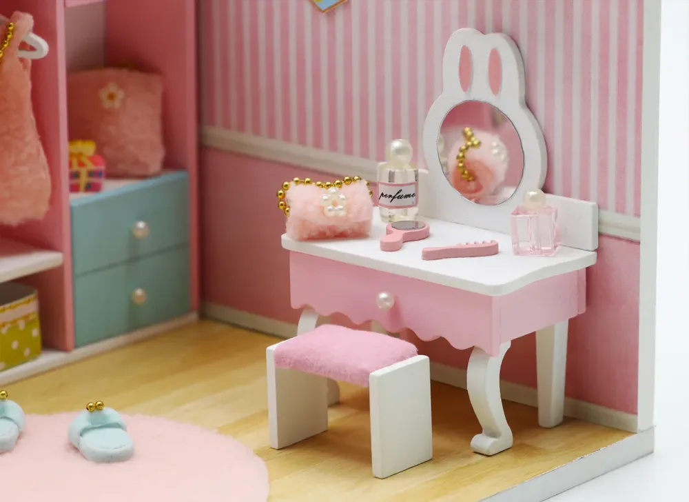 3D Румбокс DIY House «М'ятний затишок» + Пилозахисний купол (S2011) Київ - фото 3