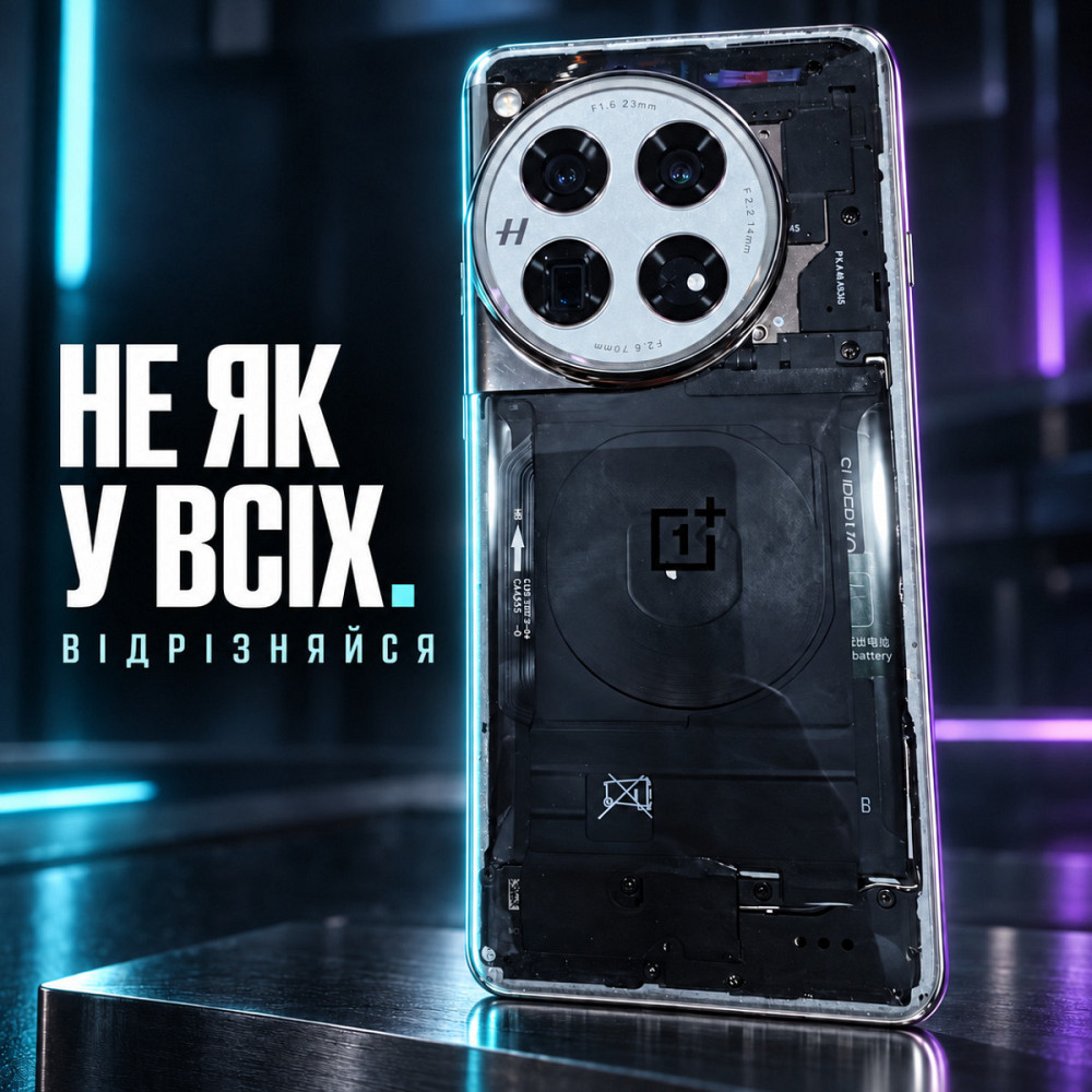 Смартфон OnePlus 12 16/512GB Global ROM Snapdragon 8 Gen 3 6.82″ AMOLED 120 Гц 5400mah Hasselblad (прозорий) Миколаїв - фото 3