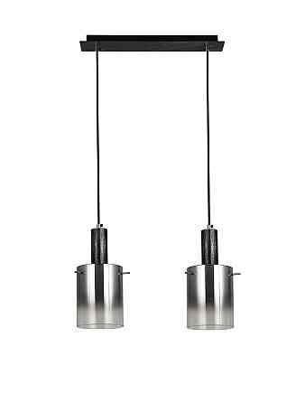 VALESO Підвісний світильник G 07459/2L матовий чорний сріблястий хром Киев