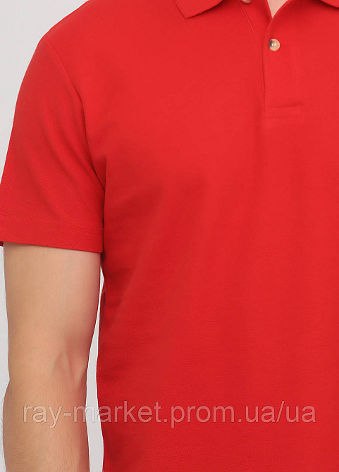 Поло базовое Stedman Polo мужское красное (ST3000-SRE) Киев - изображение 3