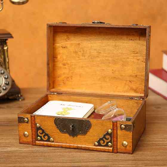 Скриня антична декоративна для предметної зйомки жовта Puluz TBD0600398005 Київ