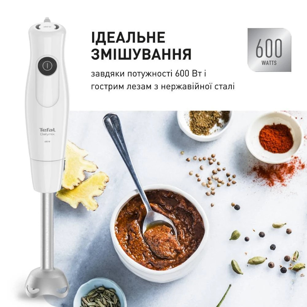 Блендер Tefal Dailymix HB533138 ( Білий ) Харків - фото 11