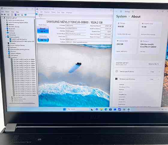 MSI Stealth GS66 12UH i9-12900H 64GB 1TB SSD RTX 3080TI 16gb Гарантія. Харків