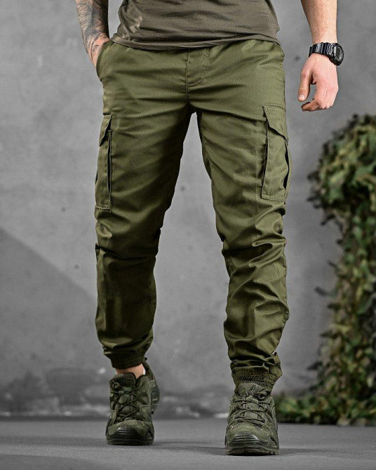 Тактические штаны джогер BANDIT ОЛИВА Одесса - изображение 1