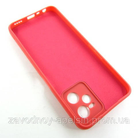 Realme C35 Силіконовий чохол Захист камери (червоний) Одеса - фото 2