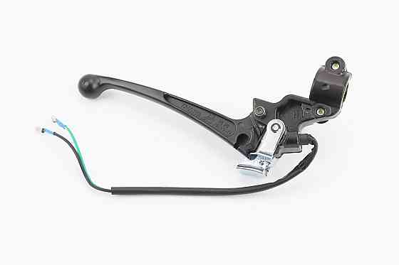 Важіль гальмівний лівий з кріпленням, гальмівним датчиком в зборі Honda DIO AF-56 Київ