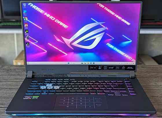 Ноутбук: ASUS ROG Strix G15 / 2K/165Hz./ Ryzen 7-6800H / 16Gb.DDR5/ 1TB SSD/RTX 3060. Киев