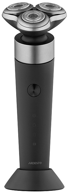 Бритва електр. ARDESTO роторна SHRR-B5WDR, 5Вт, бритв.головок-3, Li-Ion, сух.+волог., чорний Київ - фото 1