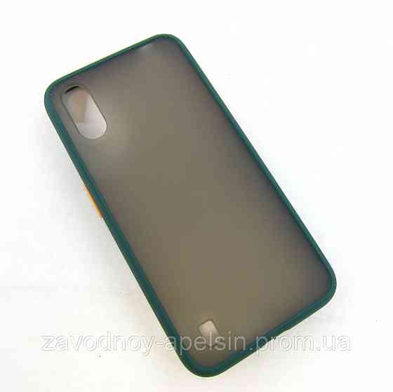 Samsung A01 A015 Чохол матовий TPU+PC (зелений) Одеса