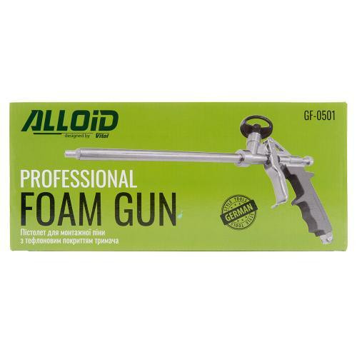 Пістолет для монтажної піни GF-0501 з тефлоновим покриттям тримача Alloid Одеса - фото 2