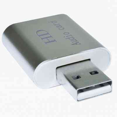 Звукова плата Dynamode USB-SOUND7-ALU silver Вінниця