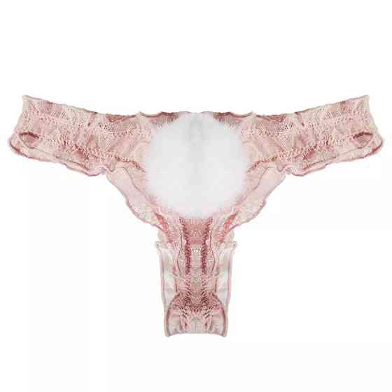 Трусики з хвостиком рожеві - розмір 42-46, хвостик знімається Київ