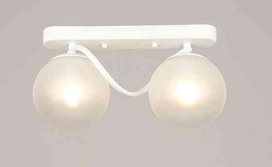 VALESO Люстра стельова на 2 плафони VALESO K2355/2, патрон E27, Білий Киев