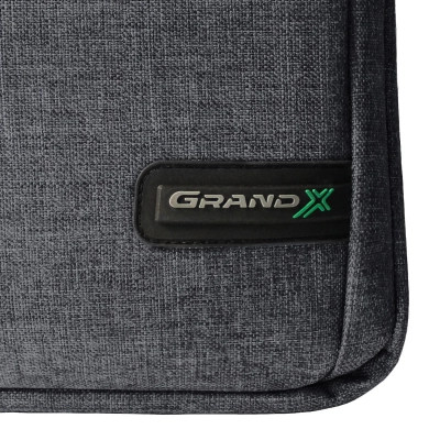 Сумка для ноутбука Grand-X 14'' SB-148 soft pocket Dark Grey (SB-148D) Винница - изображение 7