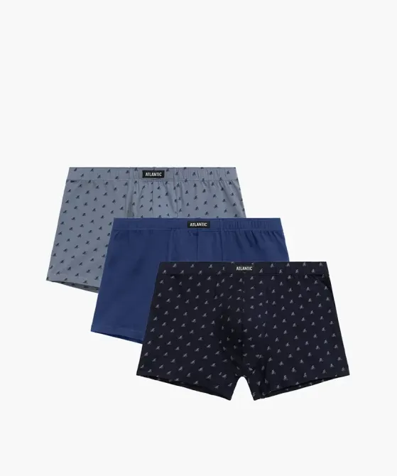 Мужские трусы Atlantic хлопок. Набор 3 шт. 3MH-198 Киев - изображение 1