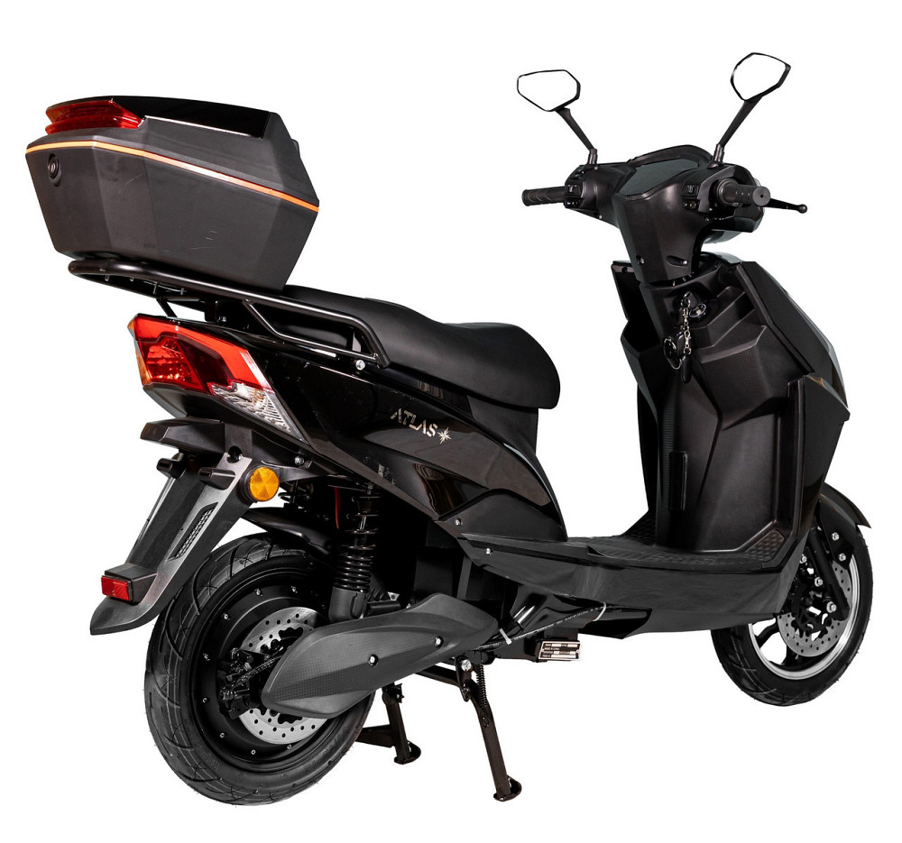 Електроскутер Atlas Spider 2 2000W Plus Black Київ - фото 4
