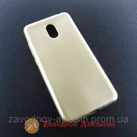 Meizu M6 захисний чохол soft touch gold Одеса