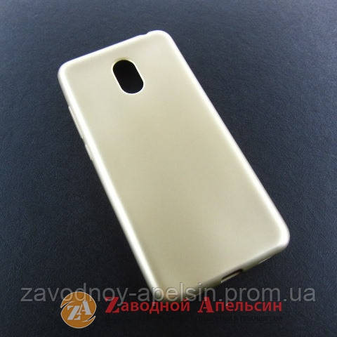 Meizu M6 защитный чехол soft touch gold Одесса - изображение 1