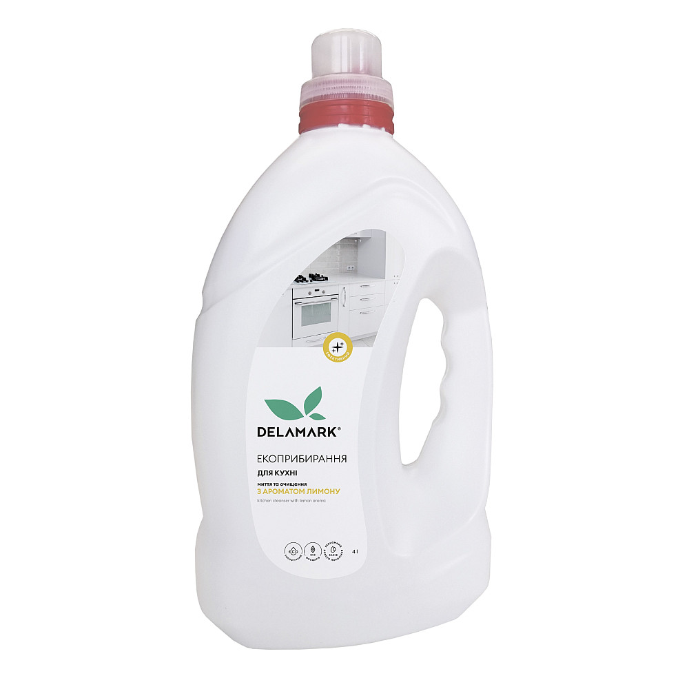 Средство для мытья кухни с ароматом лимона DeLaMark 4 л Киев - изображение 1