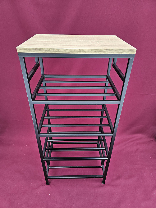 Полиця LOFT лофт 40 см етажерка для взуття (M-100) Київ - фото 3