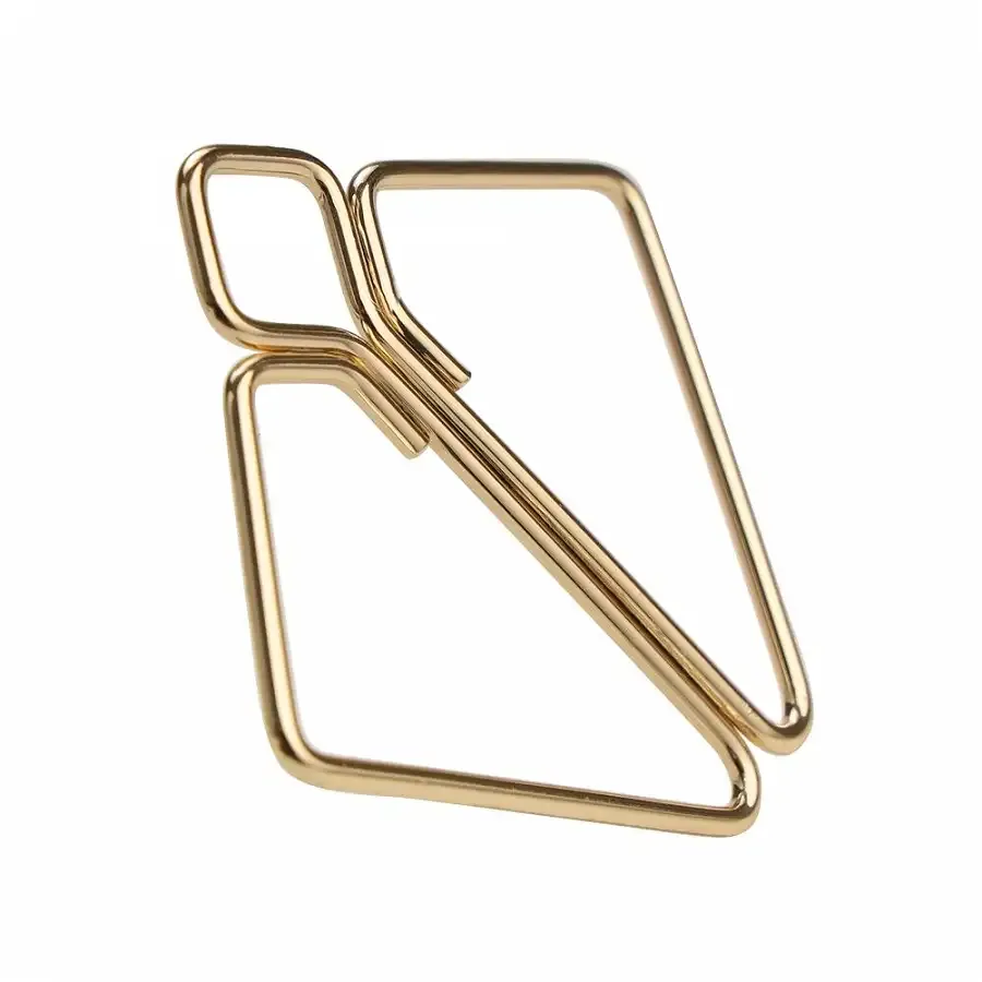 Затискачі для сосків з важкою підвіскою LOCKINK Nipple Clamps with Heavy Pendant - Golden Львів - фото 6