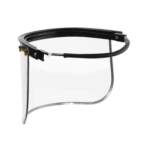 Экран защитный для лица, PVC, крепление на каску INTERTOOL SP-0034 Киев