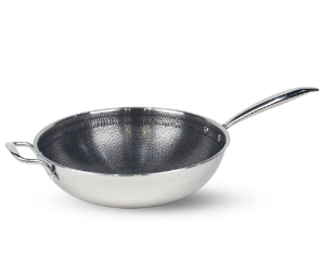 Сковорідка d30см WOK а/п PFLUON з захисною насічкою 9090-30WOK S&T Житомир
