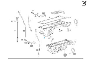 Mercedes-Benz  R6110140002 Масляний піддон - картер двигуна OM611 E-Class W210 Одесса - изображение 2