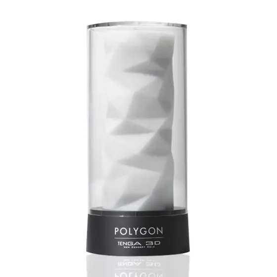 Мастурбатор Tenga 3D Polygon, дуже ніжний, з антибактеріального еластомеру зі сріблом Львов